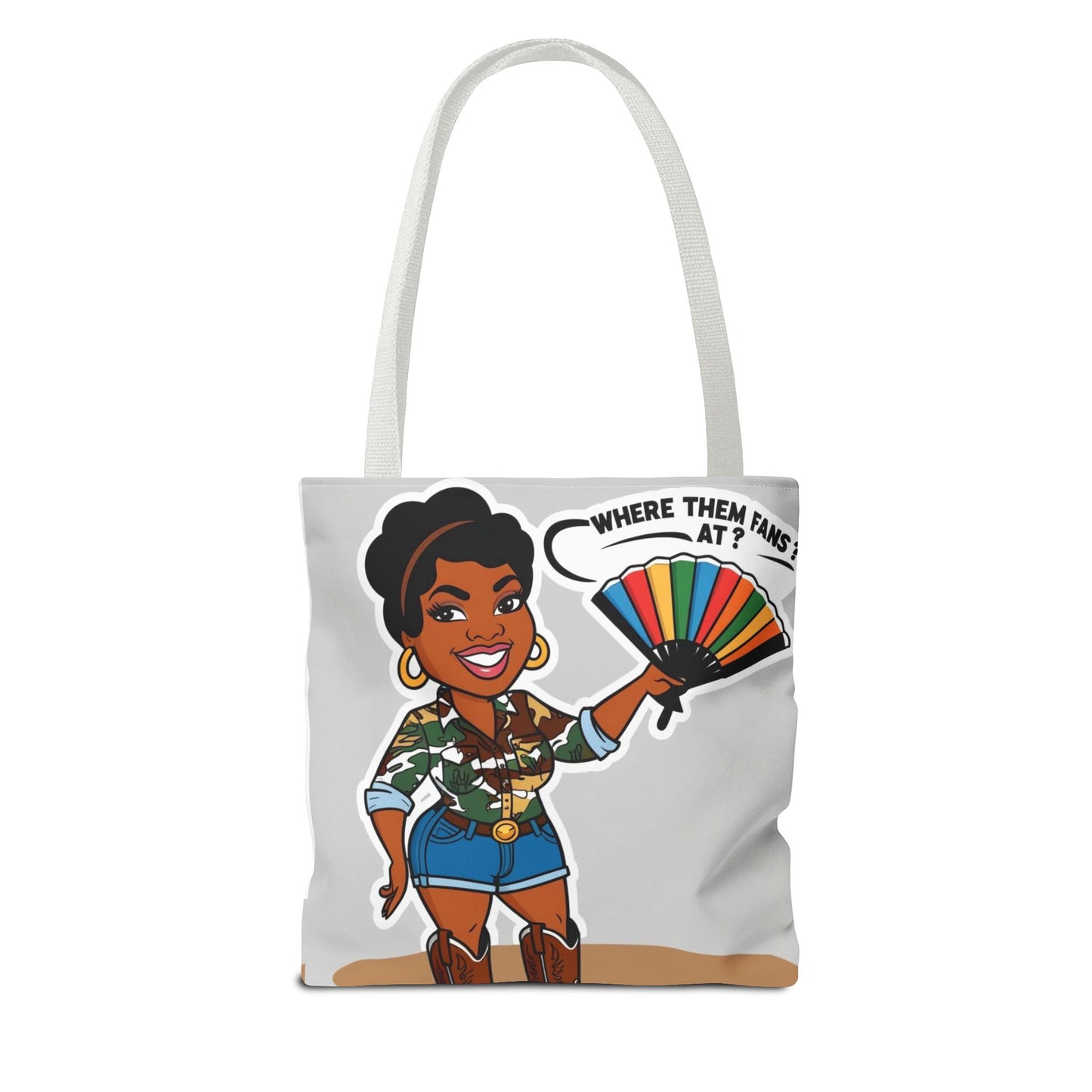 Where Them Fans At? Tote Bag