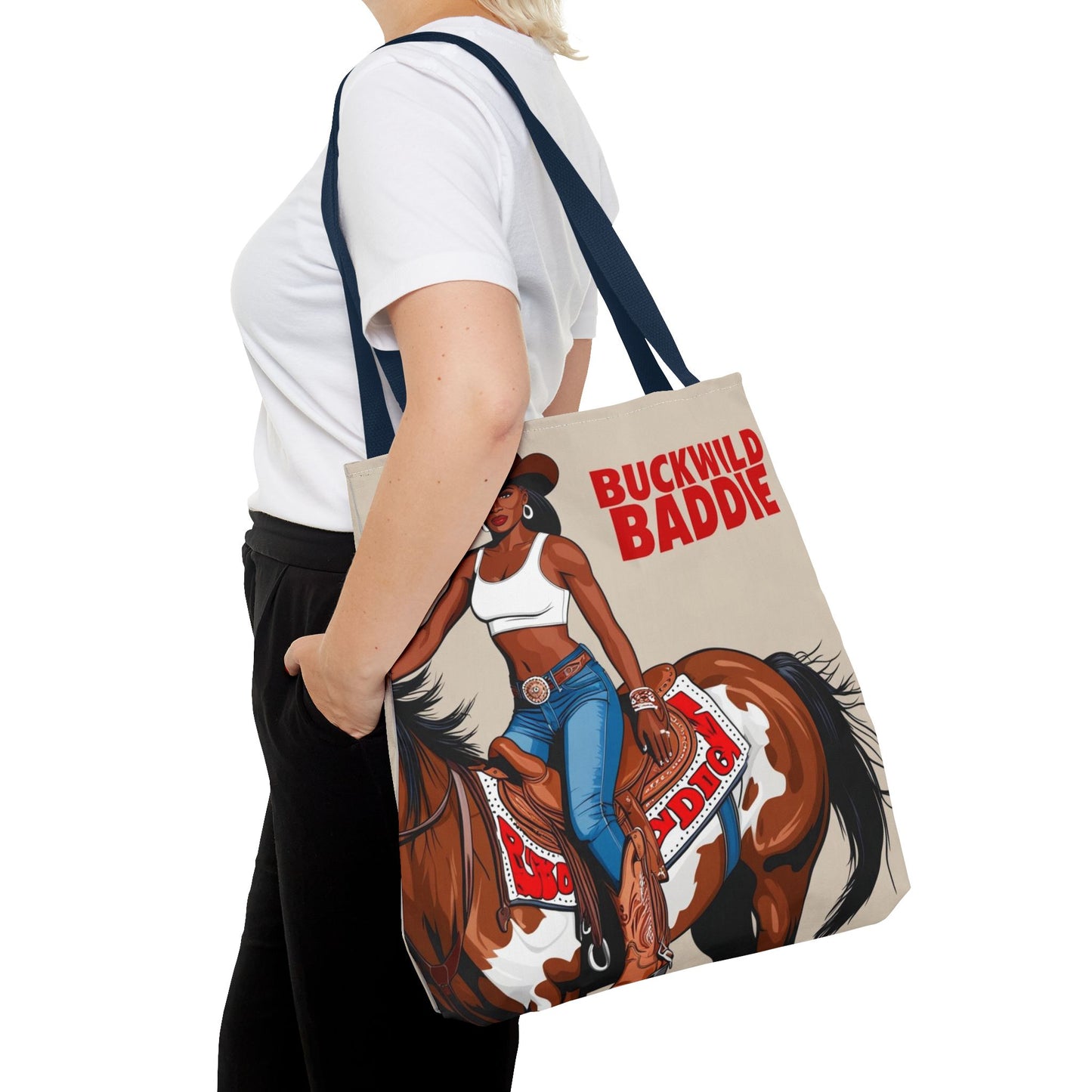 Buckwild Baddie Tote Bag