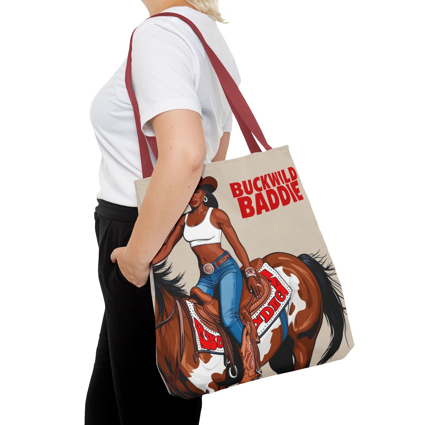 Buckwild Baddie Tote Bag
