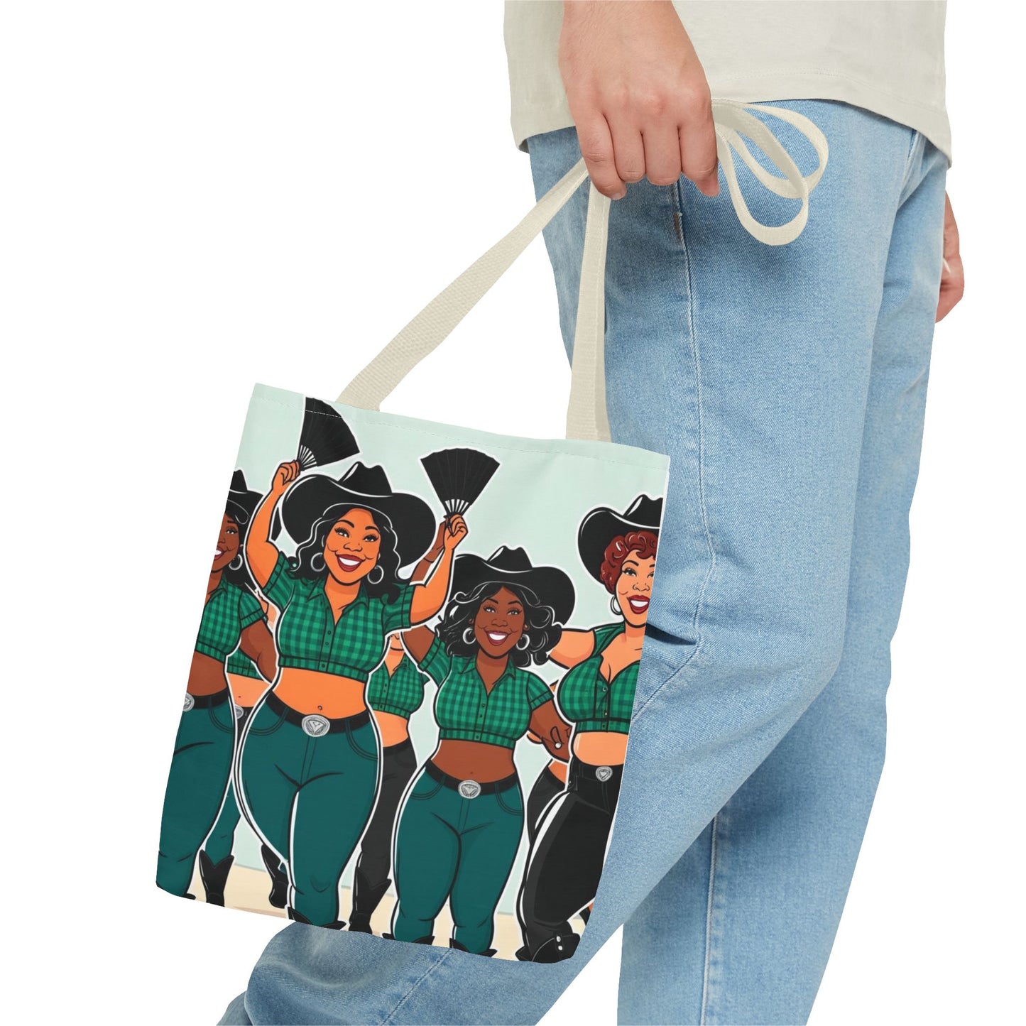 Group Dancers Tote Bag