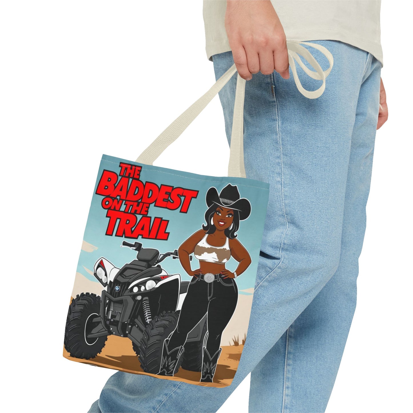 Baddest on the Trail Tote Bag