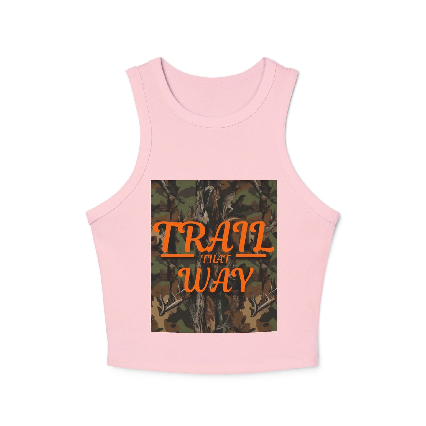 Trail That Way Women's Micro Rib Racer Tank Top