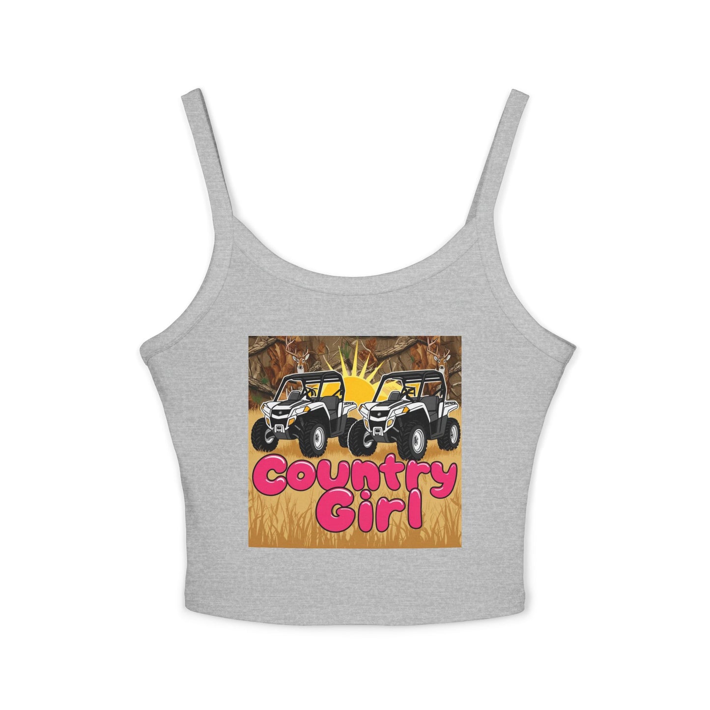 Country Girl Women's Spaghetti Strap Tank Top