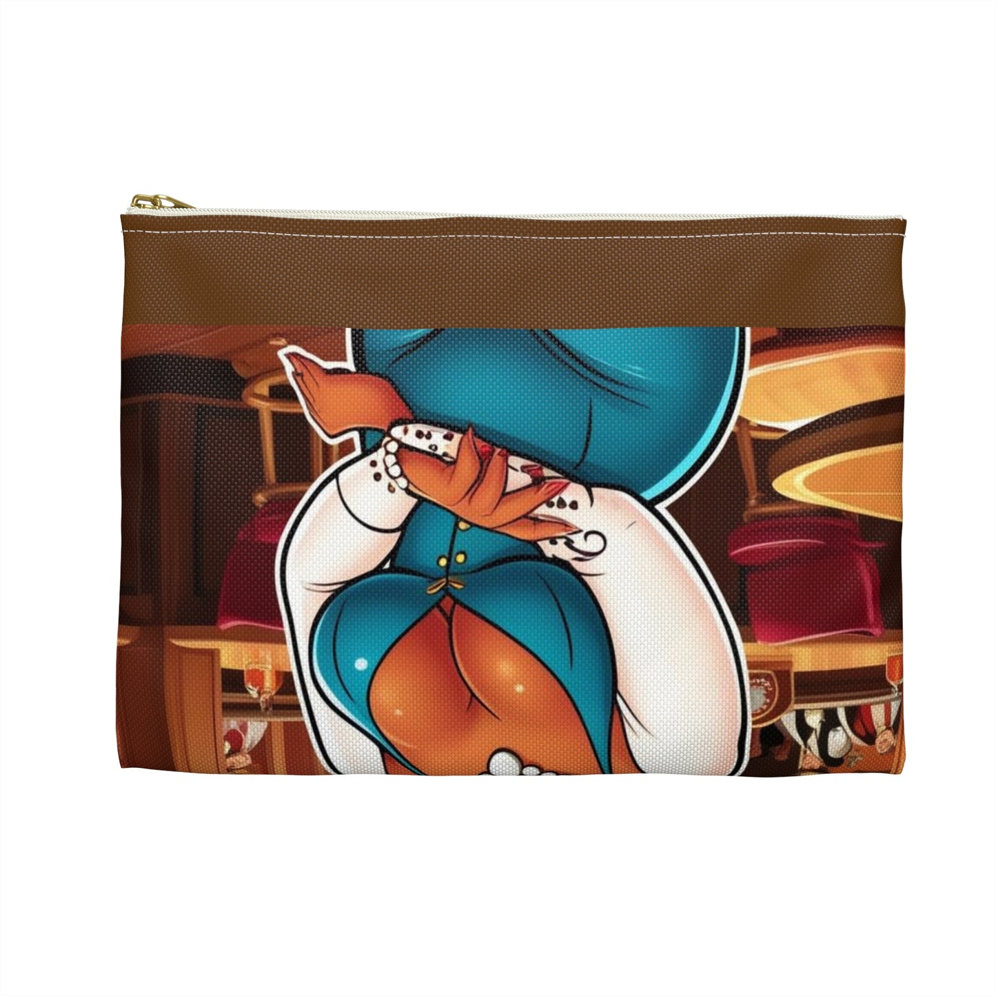 Sweet Strawberry Wine Accessory Pouch