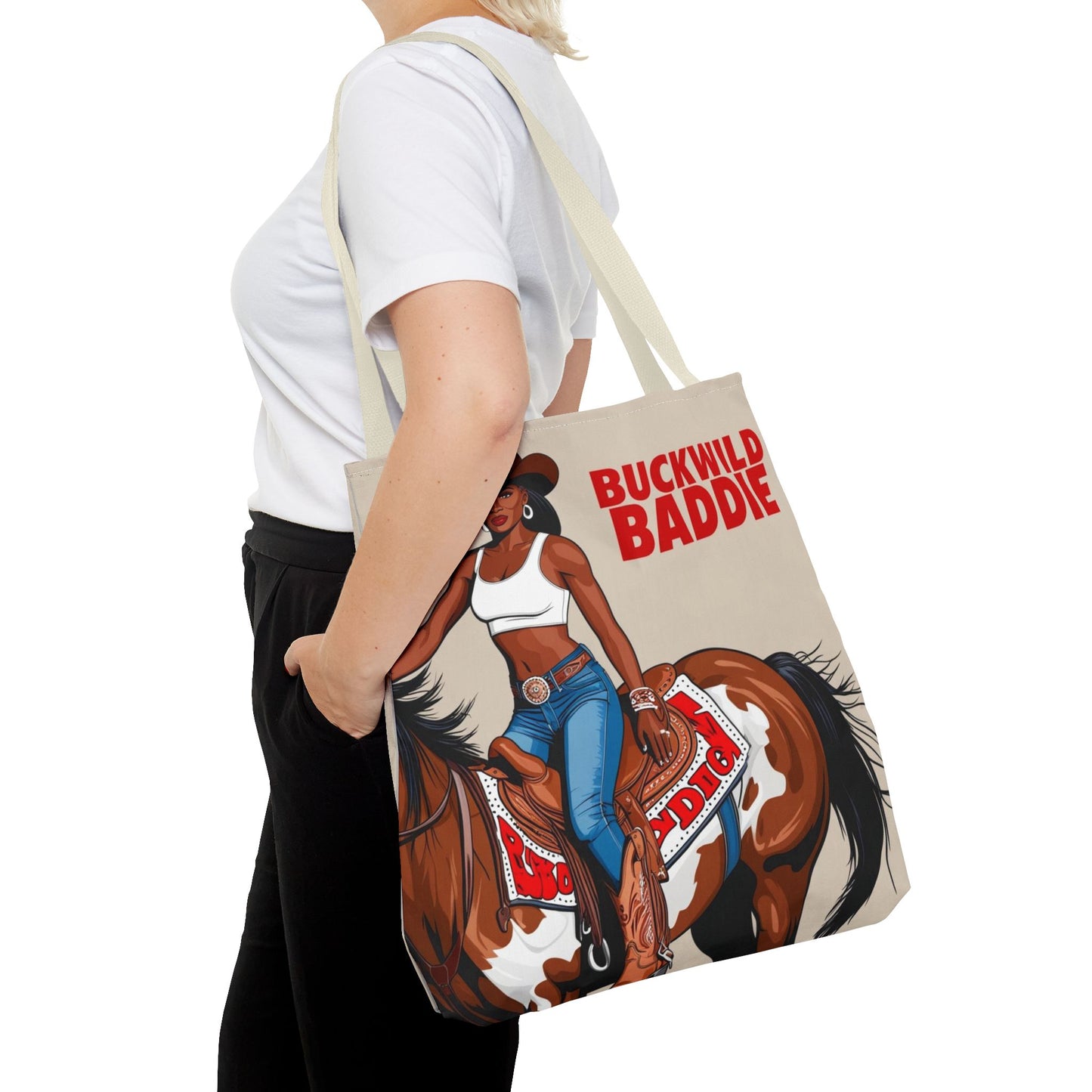 Buckwild Baddie Tote Bag