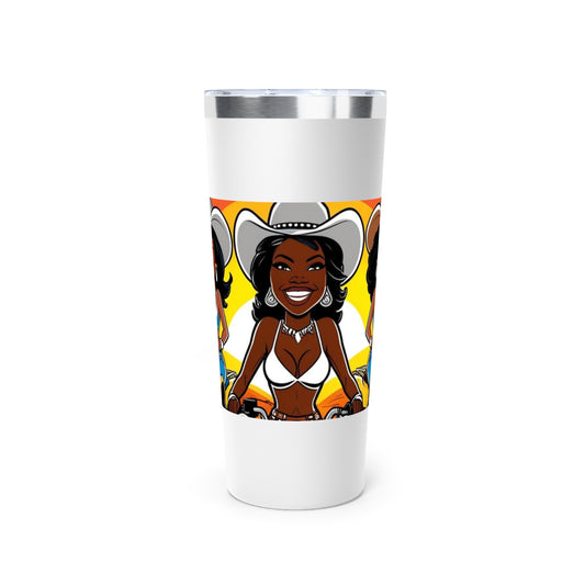 Sexy Off Roader Insulated Tumbler - 22oz Cowboy Design