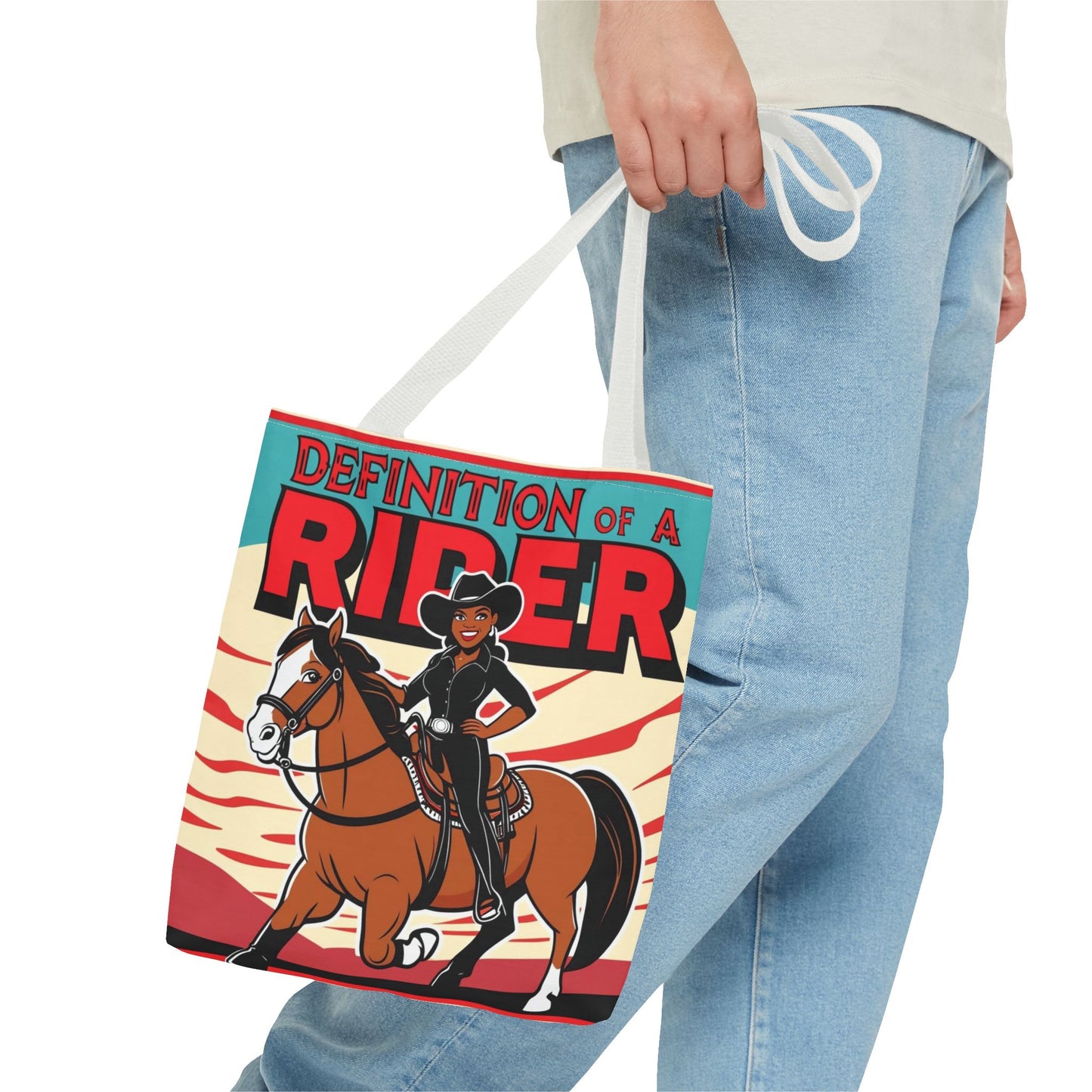 Definition of a Rider Tote Bag