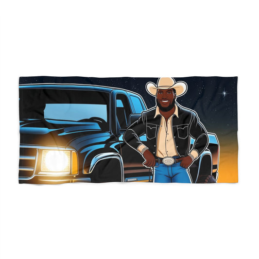 Don't Touch My Truck Beach Towel