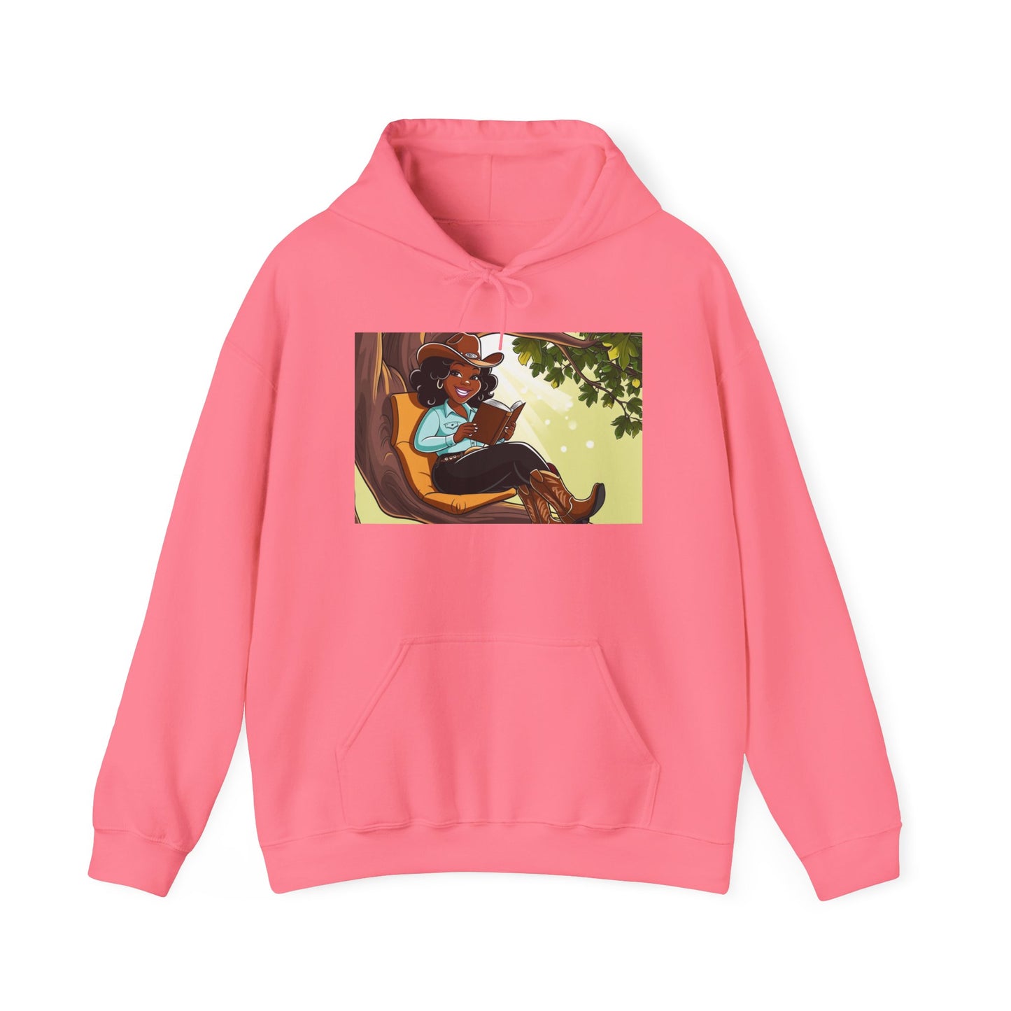 Country Nerdin' Hoodie- Pinks
