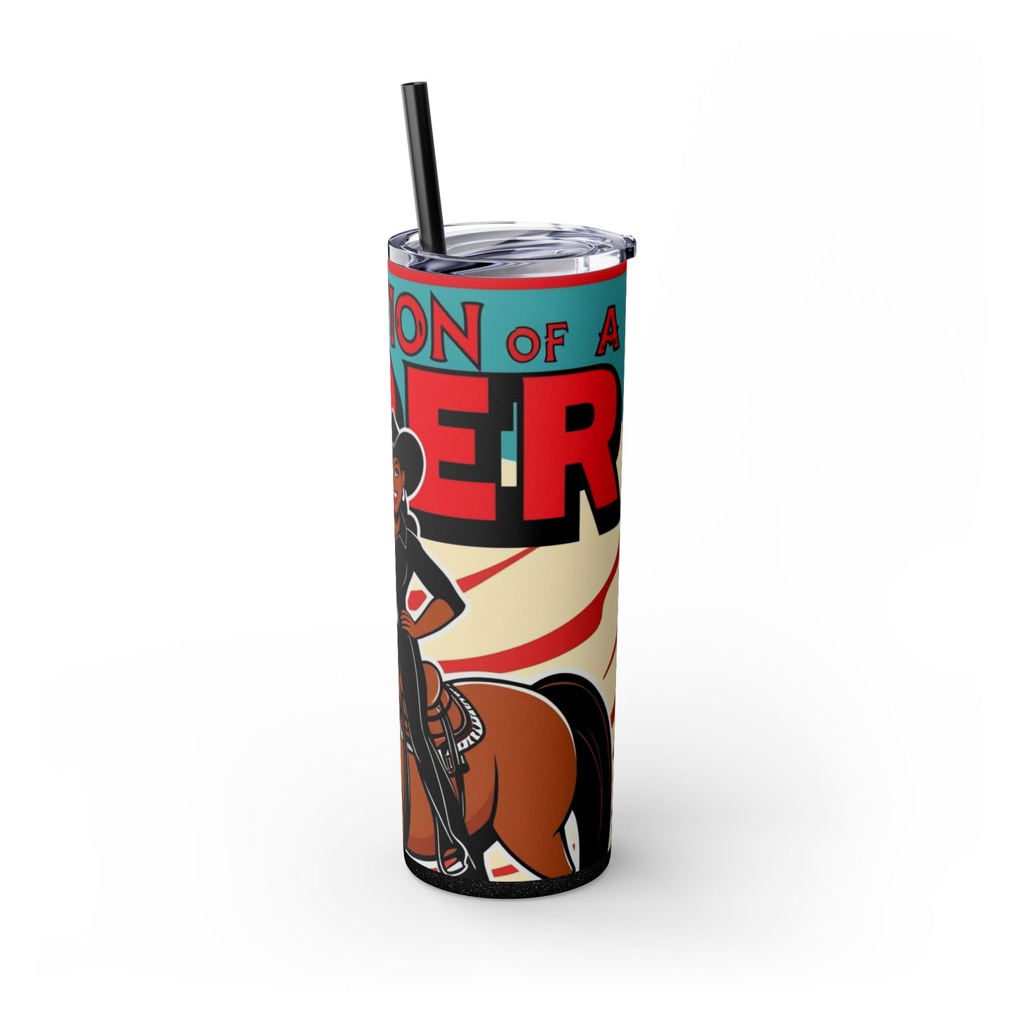 Definition of a Rider Skinny Tumbler with Straw - 20oz