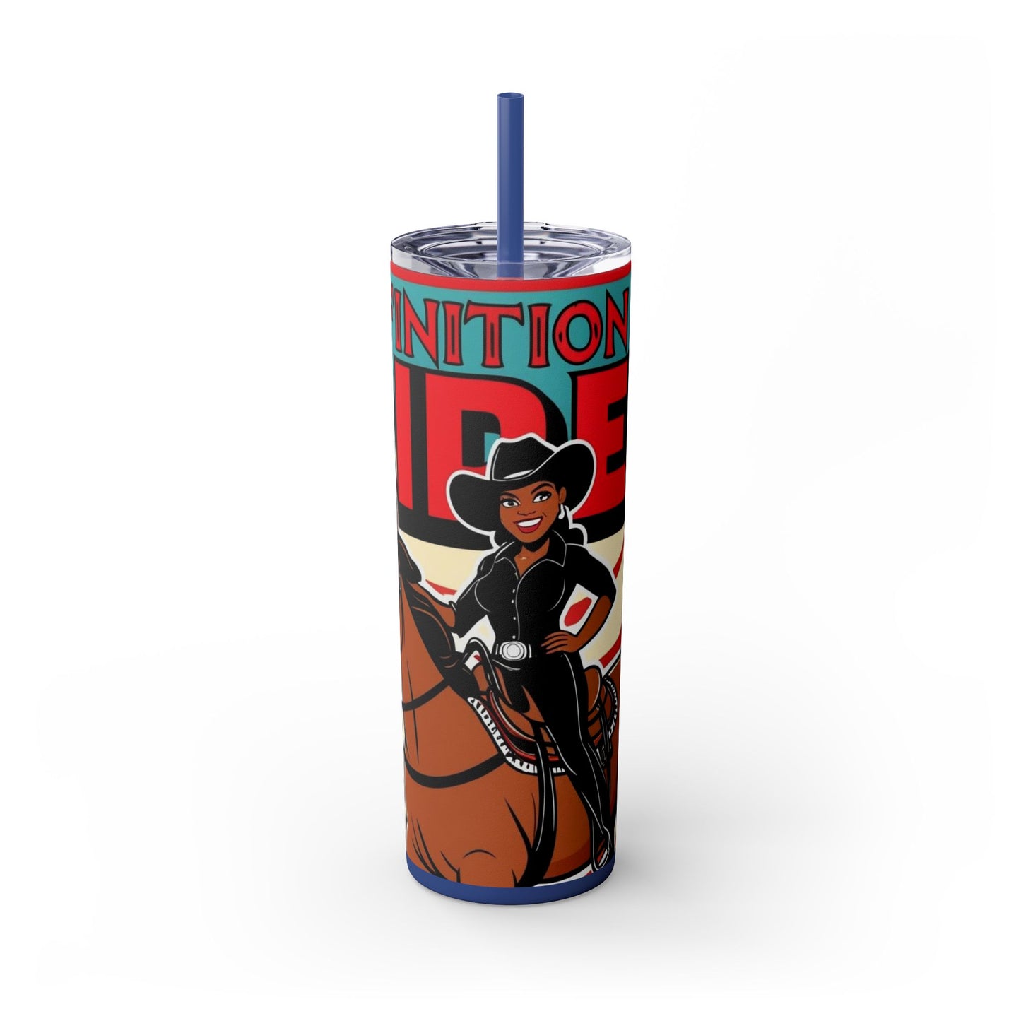 Definition of a Rider Skinny Tumbler with Straw - 20oz