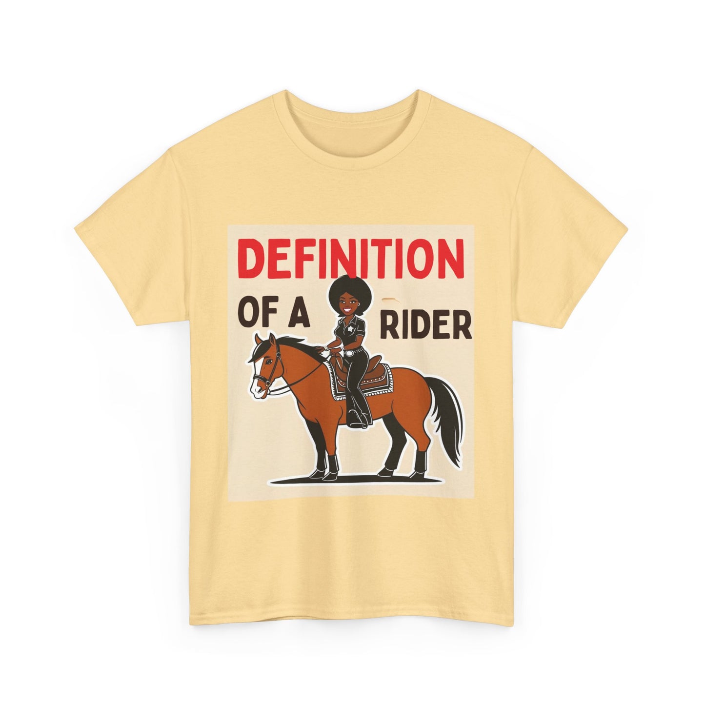 Definition of a Rider Unisex  Cotton Tee