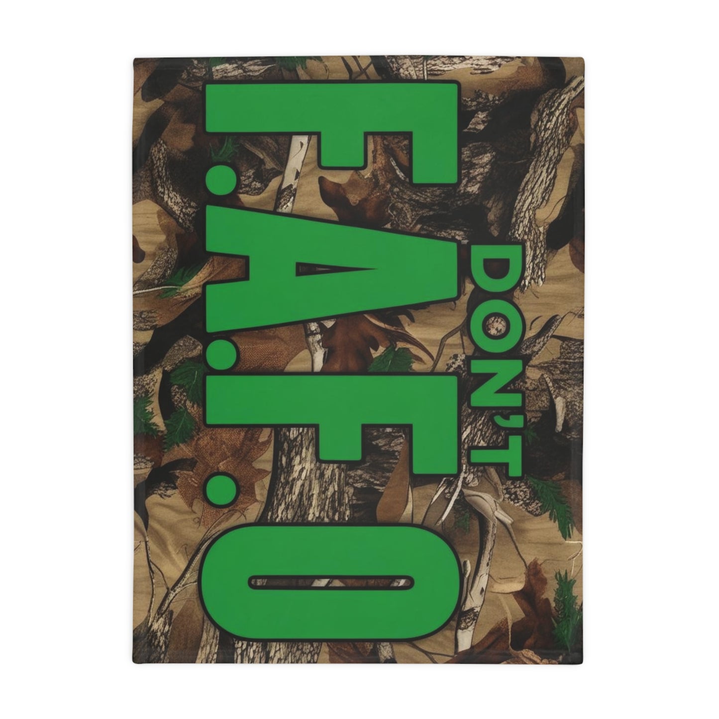 Don't F.A.F.O. Plush Blanket