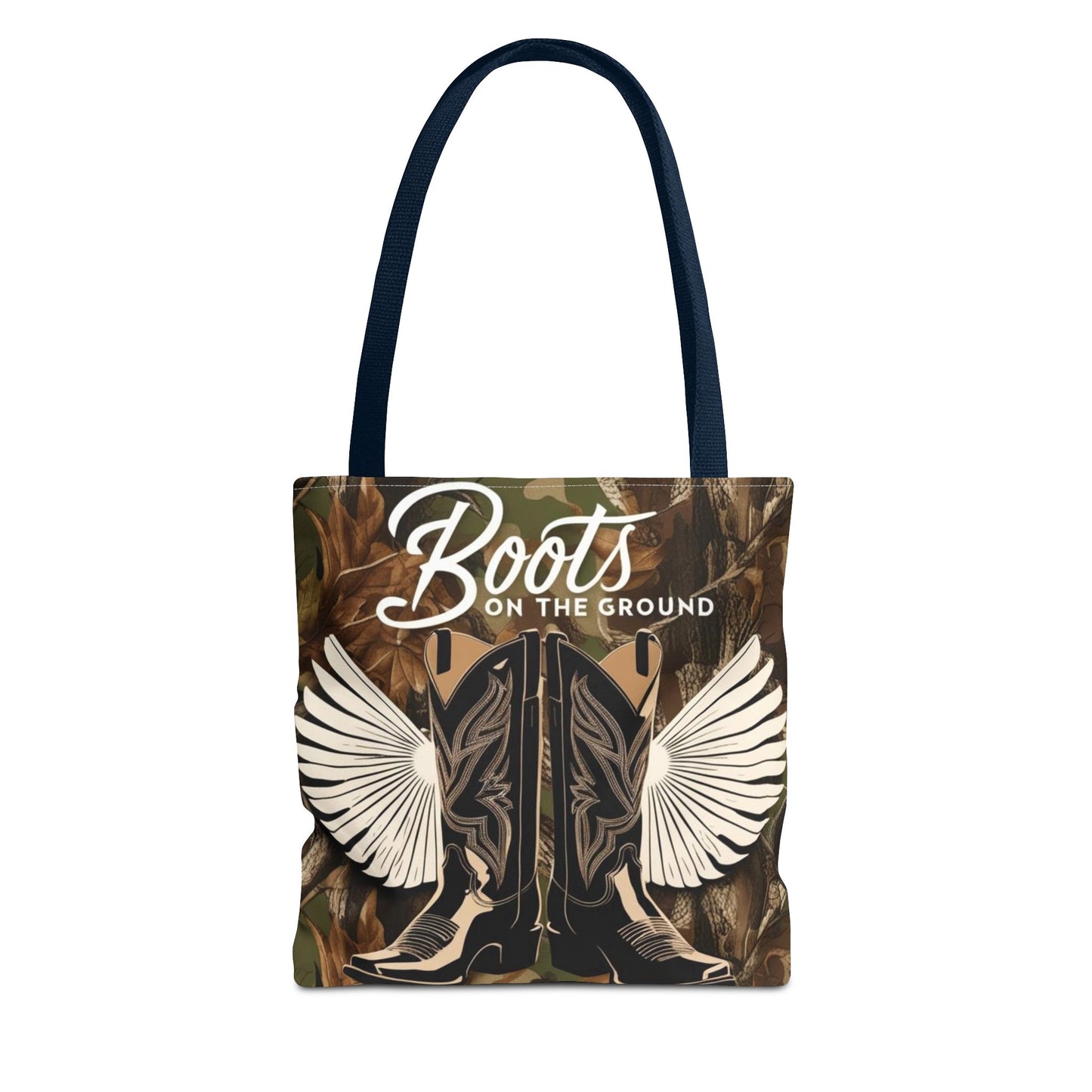 Boots On The Ground Tote Bag
