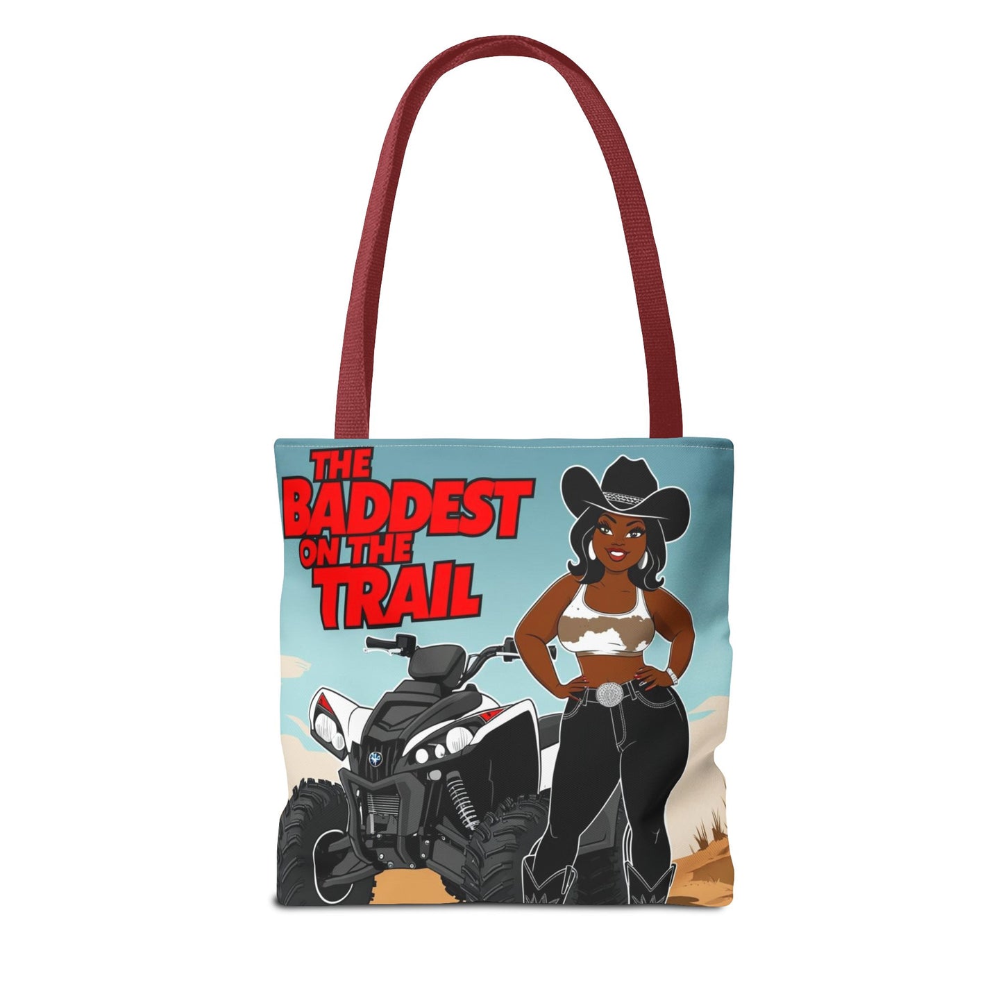 Baddest on the Trail Tote Bag