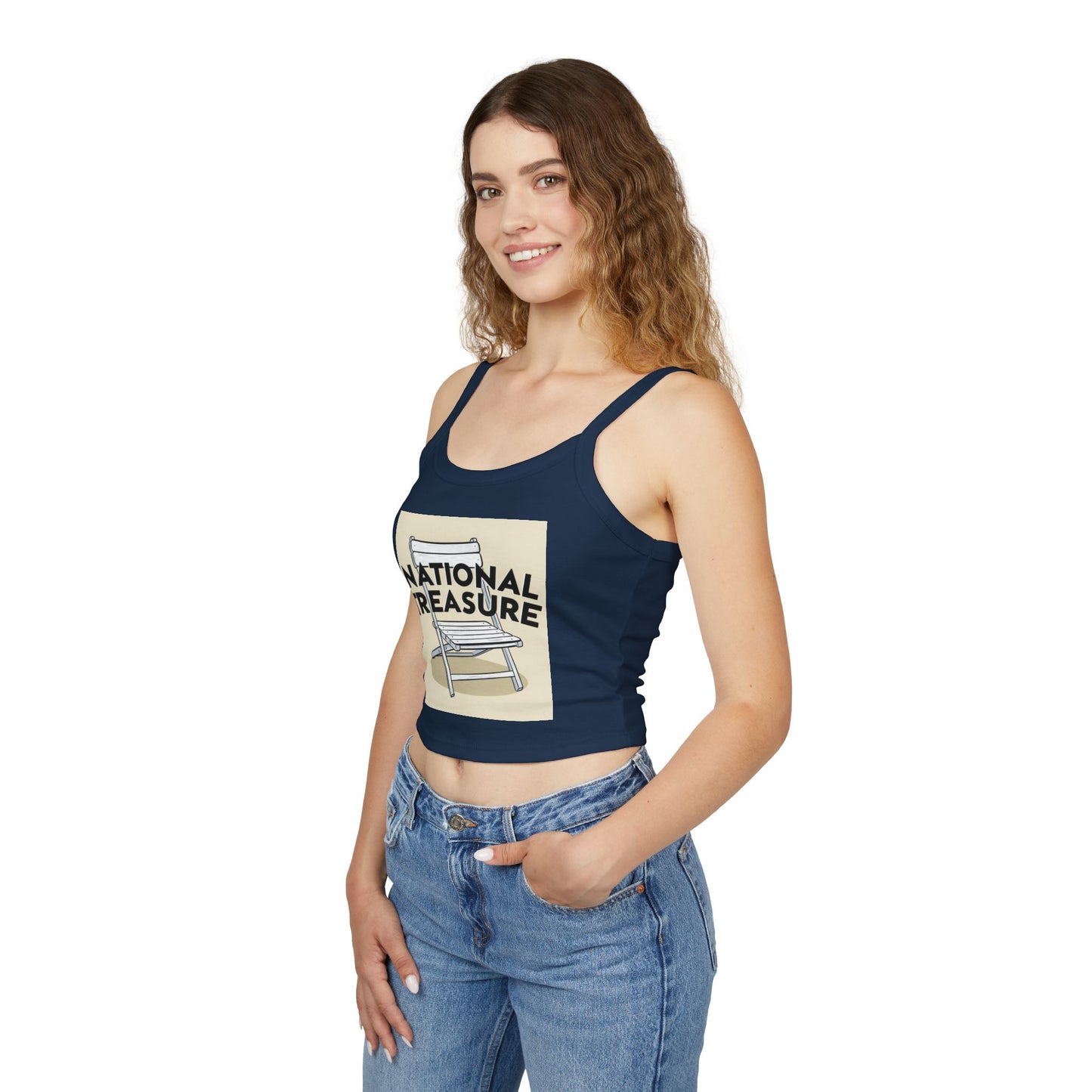 National Treasure Women's Spaghetti Strap Tank Top