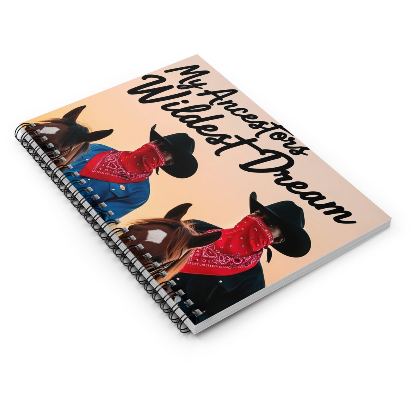 Pay Homage Spiral Notebook - Ruled Line