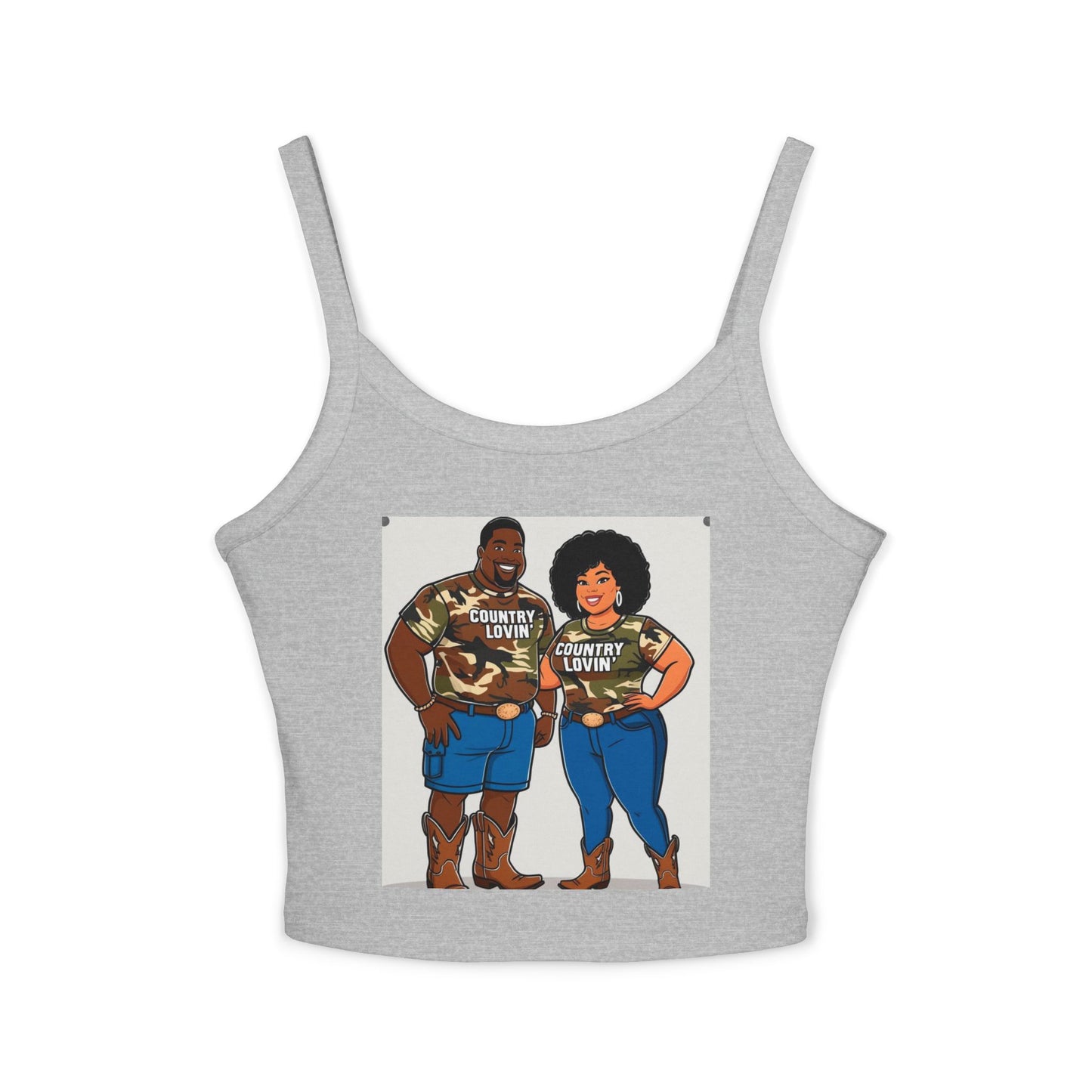 Country Lovin Women's Spaghetti Strap Tank Top