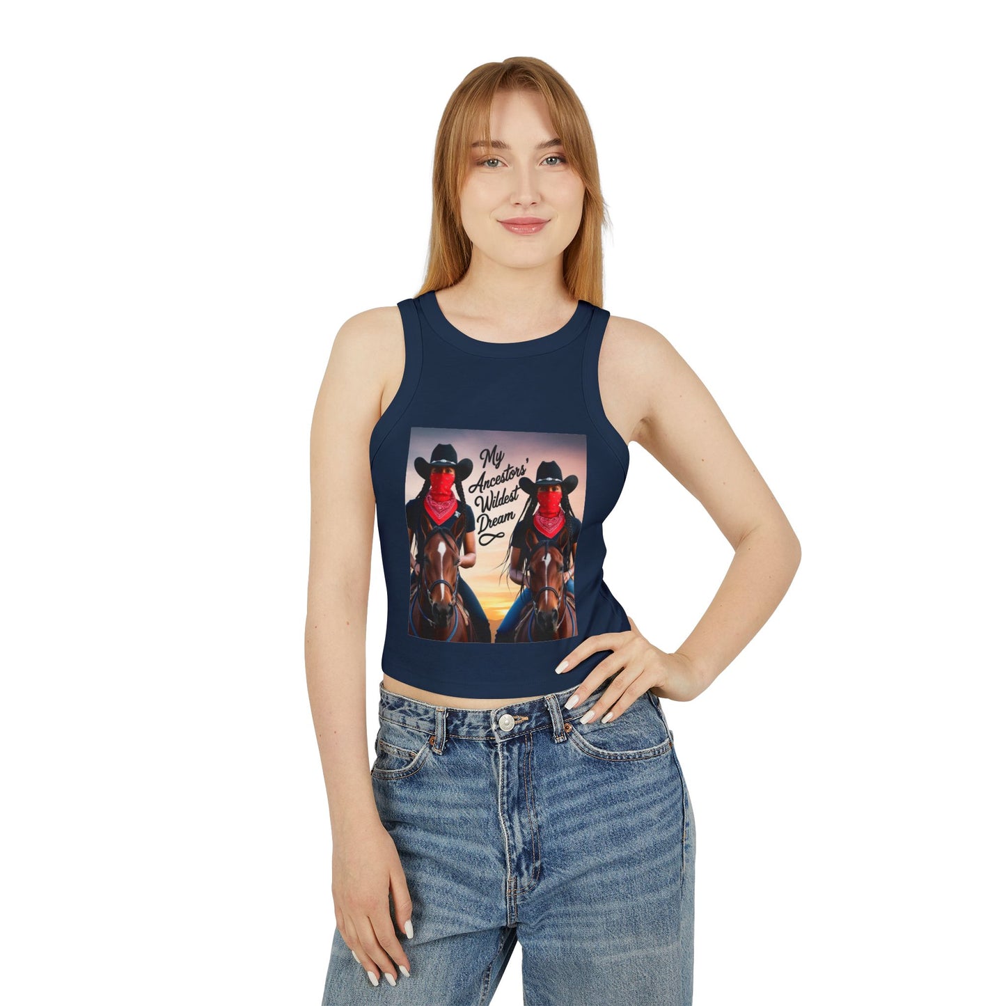 Pay Homage Women's Micro Rib Racer Tank Top