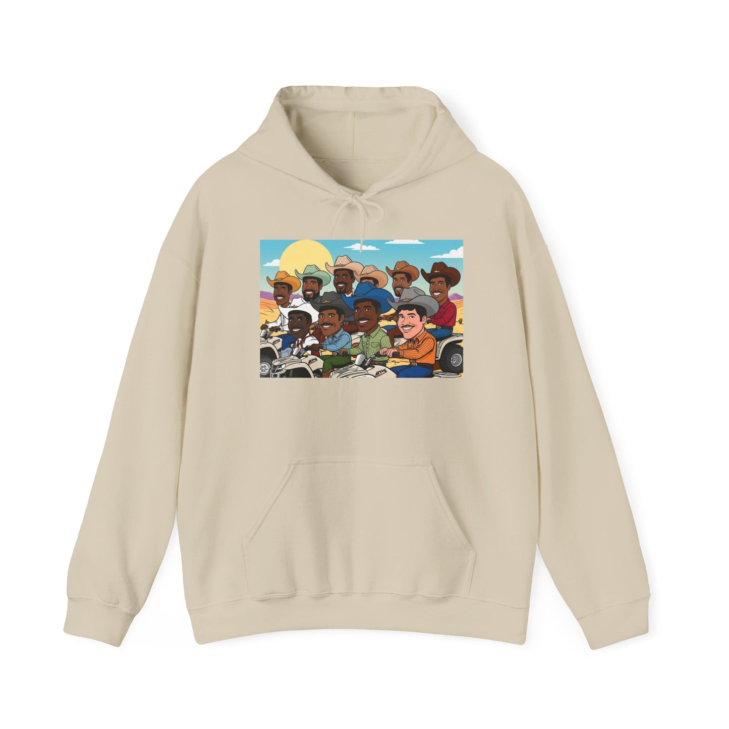 Retro Cowboy Adventure Hoodie