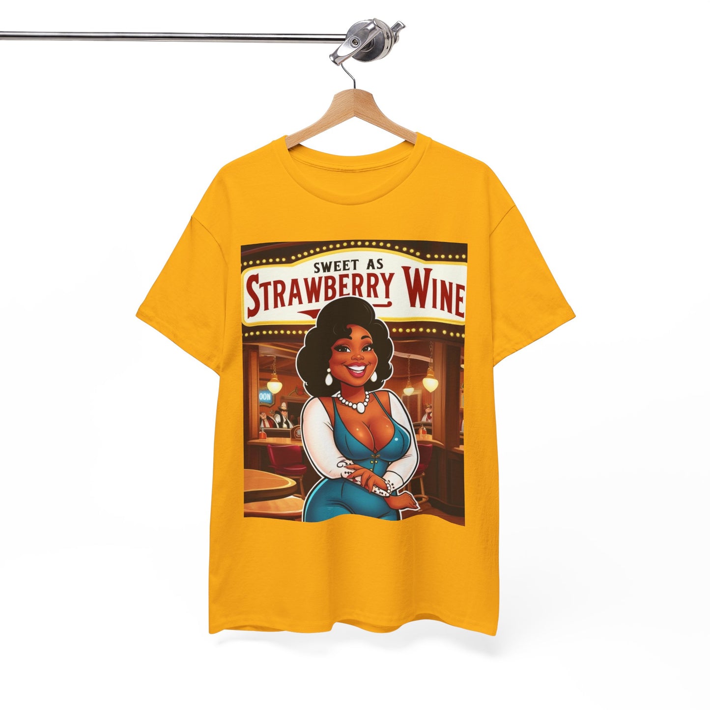 Sweet as Strawberry Wine Unisex Cotton Tee