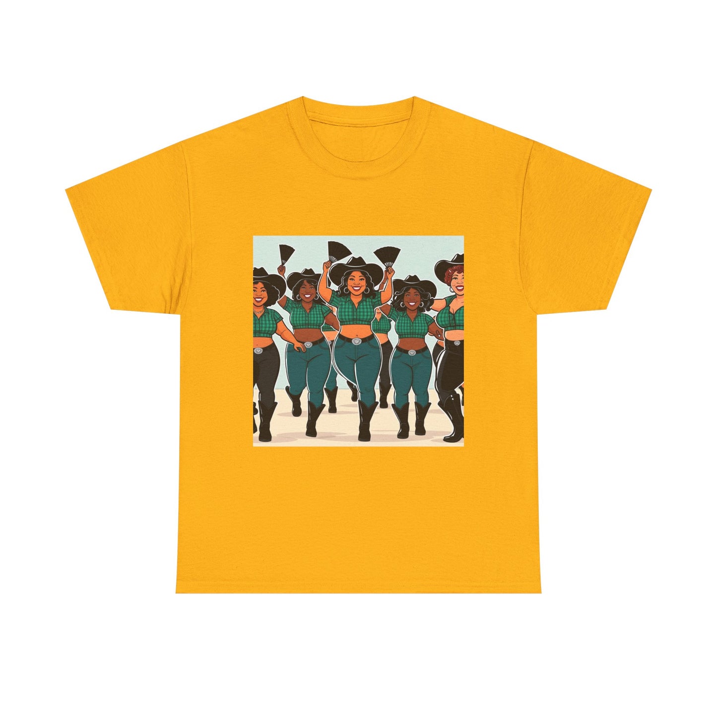 Group Dancers Tee - Unisex Cotton Shirt
