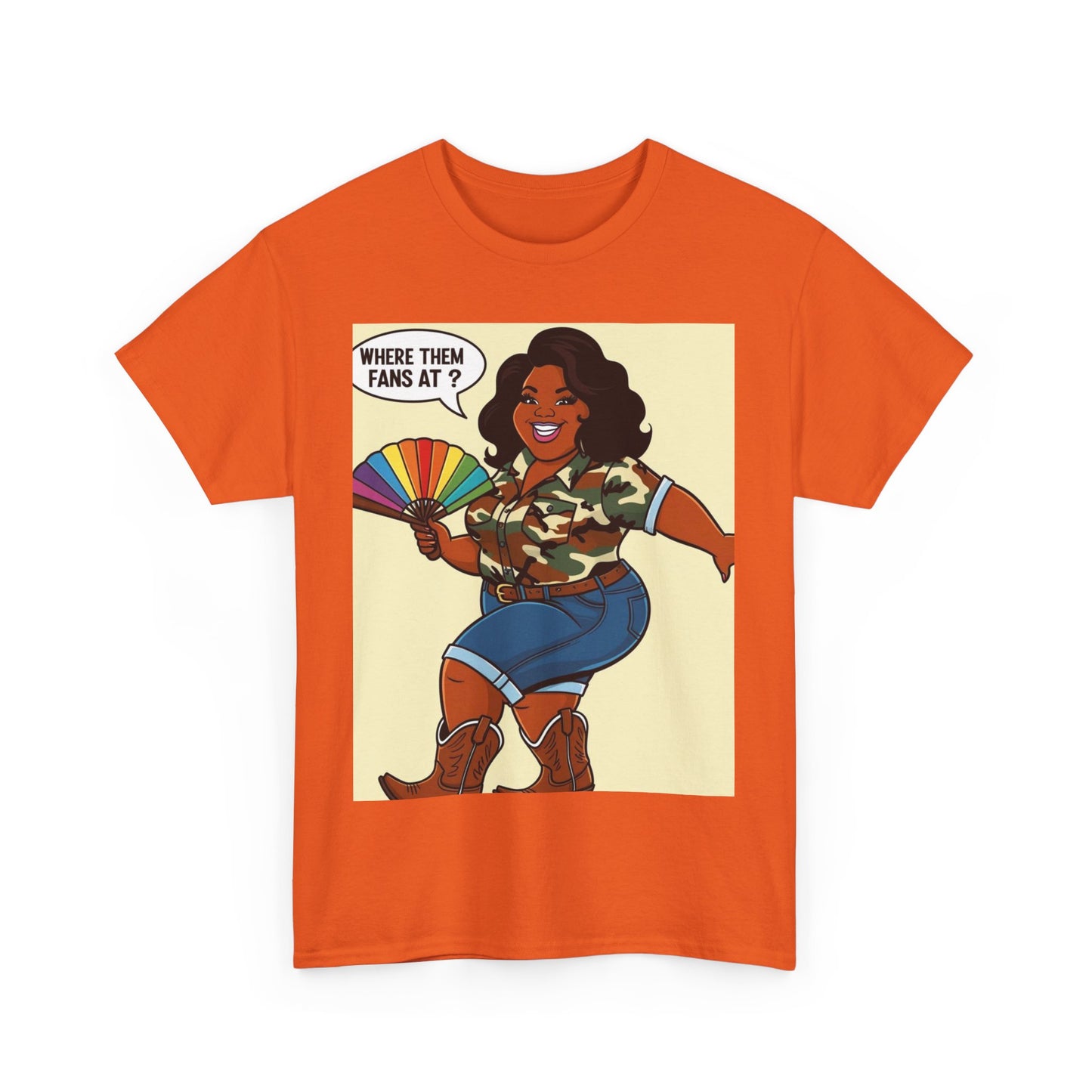 Where Them Fans At? Cotton Tee