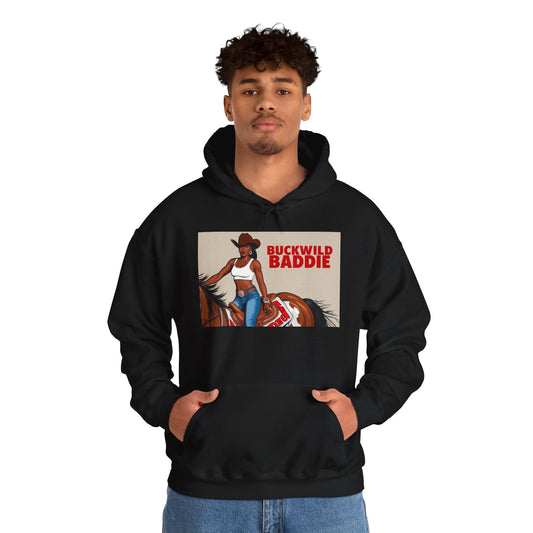 Buckwild Baddie Unisex Hoodie