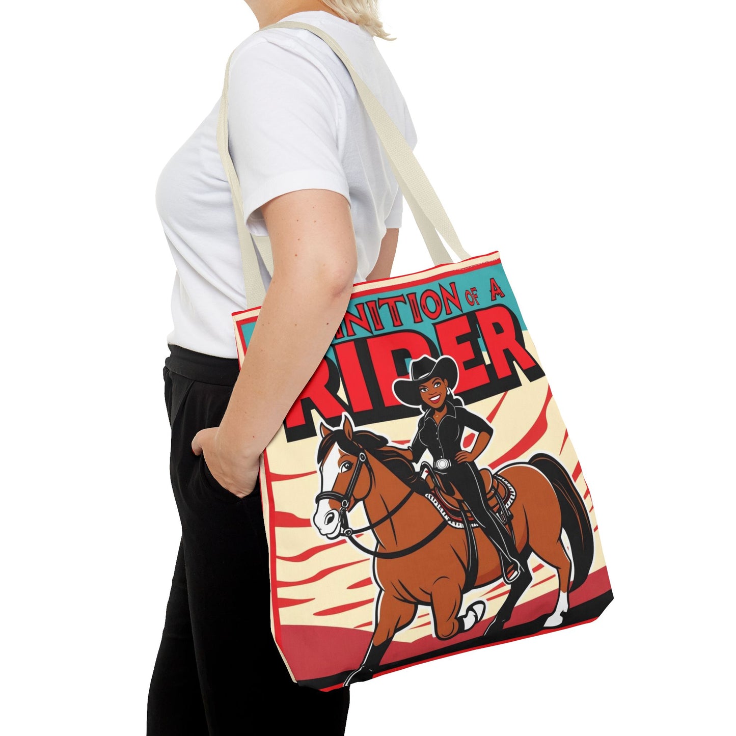 Definition of a Rider Tote Bag