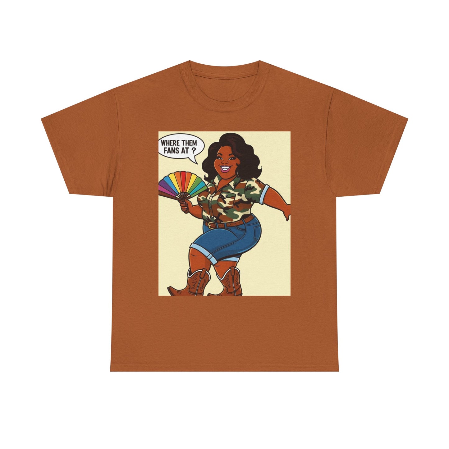 Where Them Fans At? Cotton Tee