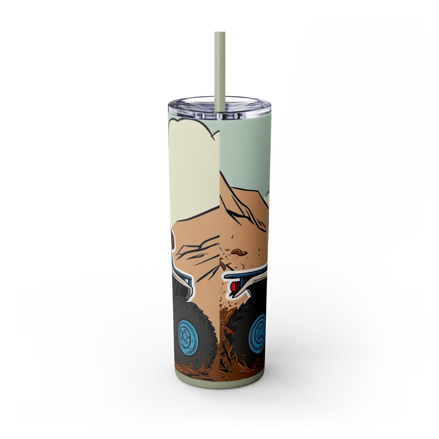 Big Cowboy Adventure Skinny Tumbler with Straw - 20oz