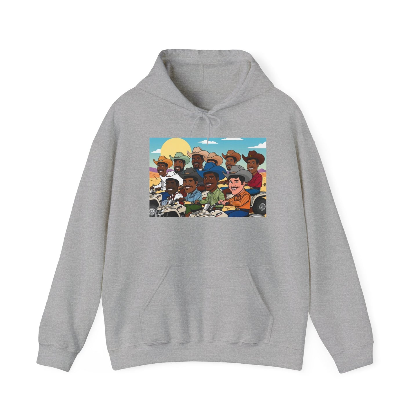 Retro Cowboy Adventure Hoodie