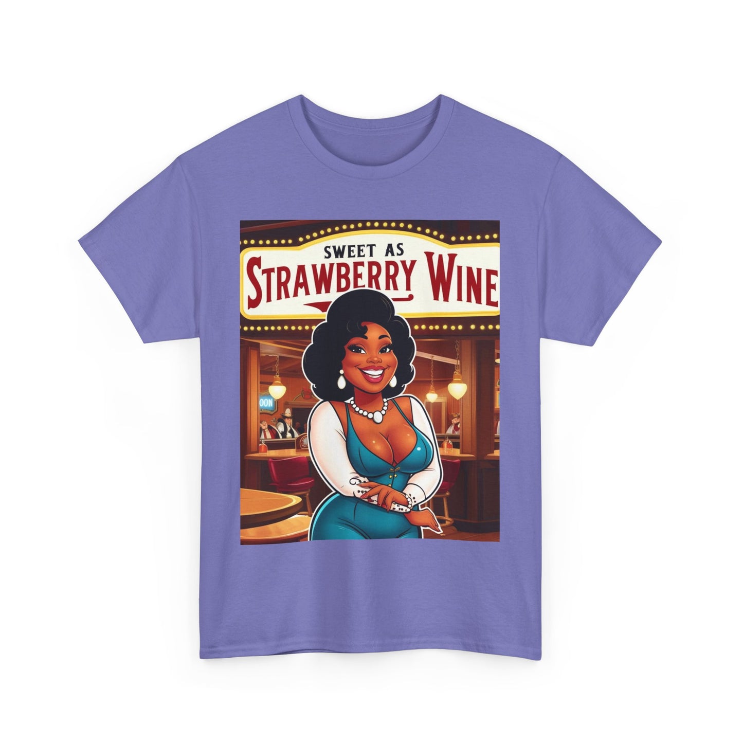 Sweet as Strawberry Wine Unisex Cotton Tee