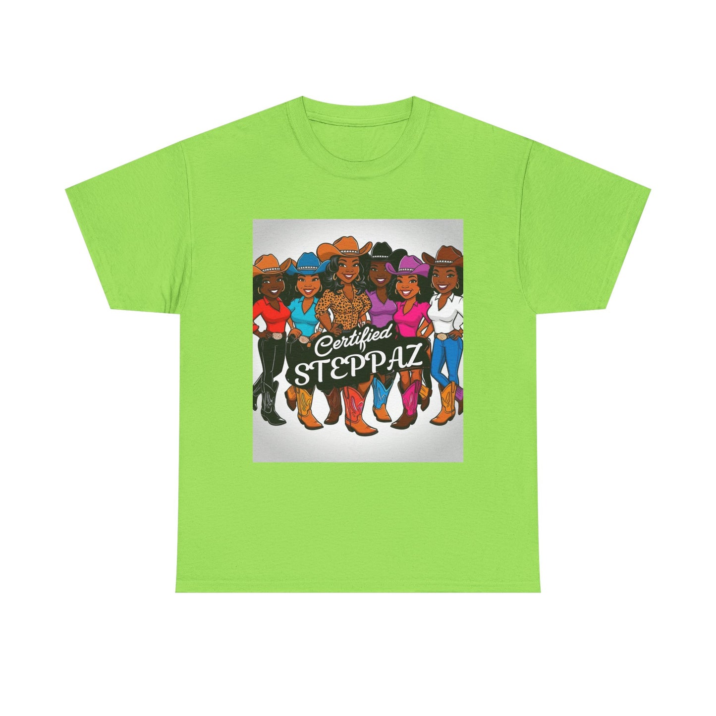 Certified Steppaz Unisex Cotton Tee 2-More Colors
