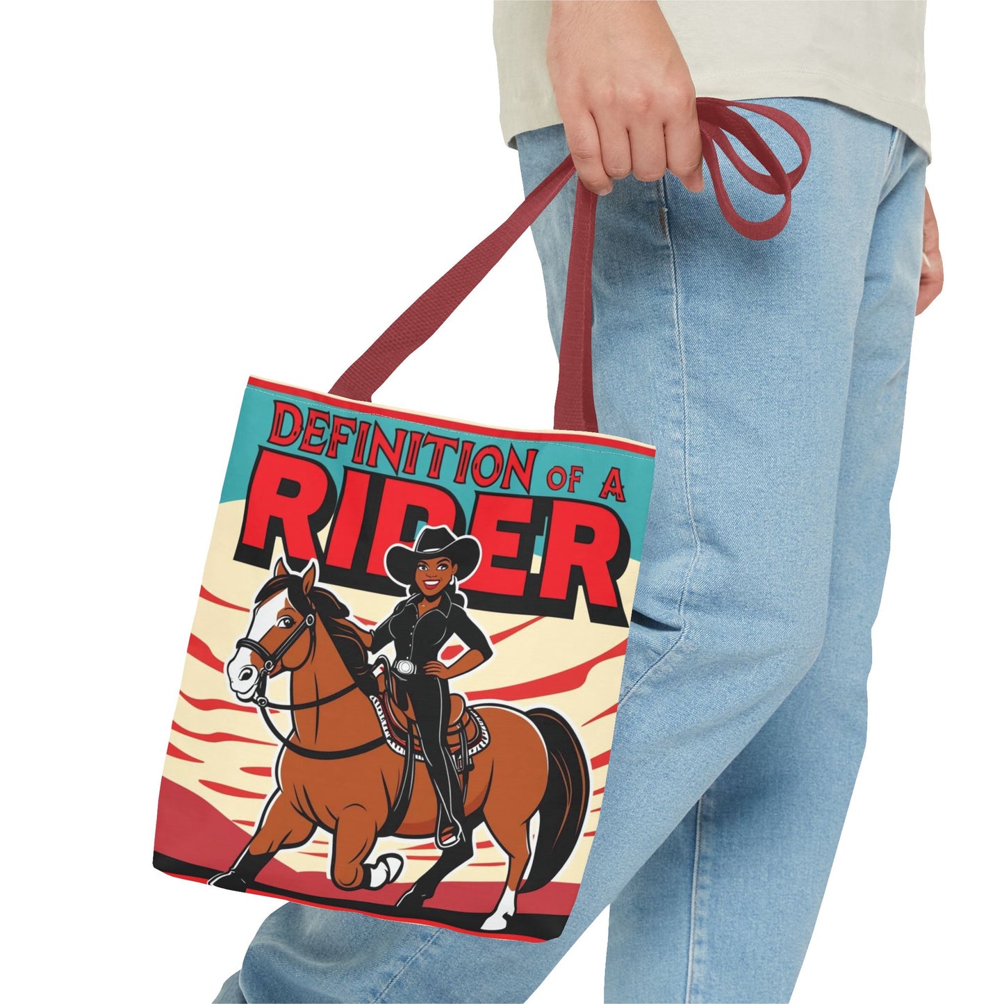 Definition of a Rider Tote Bag