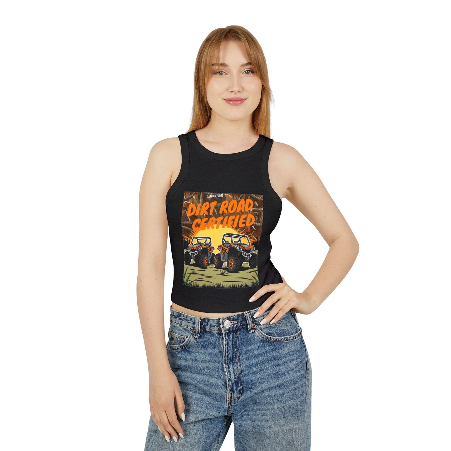 Dirt Road Certified Women's Racer Tank Top