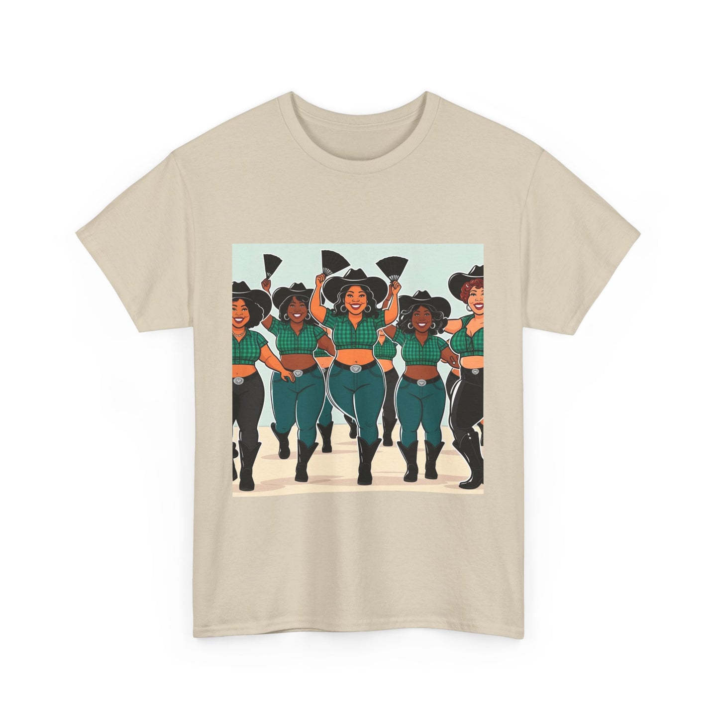 Group Dancers Tee - Unisex Cotton Shirt