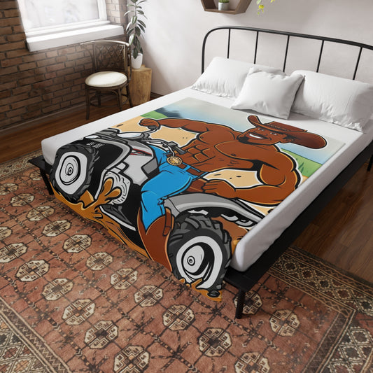 Big Boy Plush Fleece Blanket