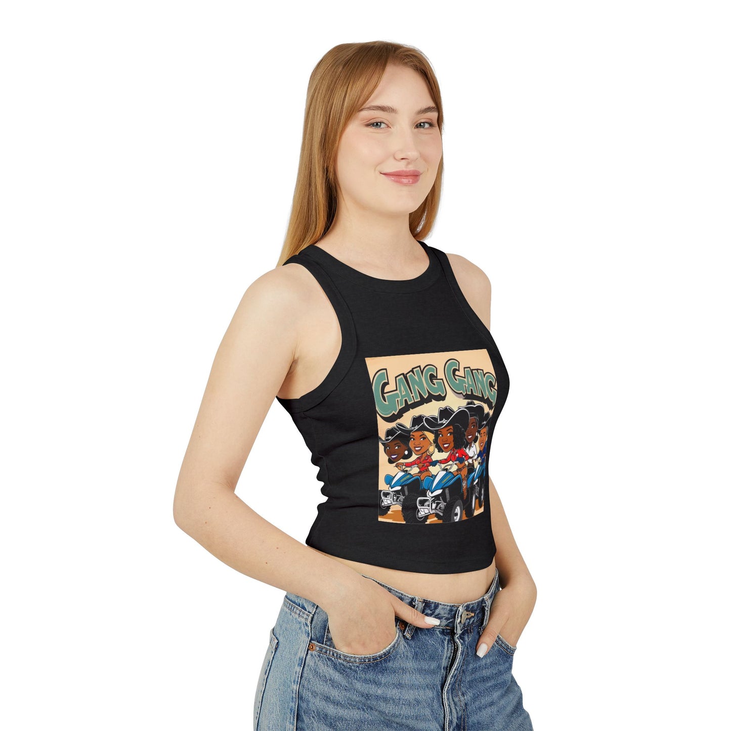 Mixed Gang Racer Tank Top for Women