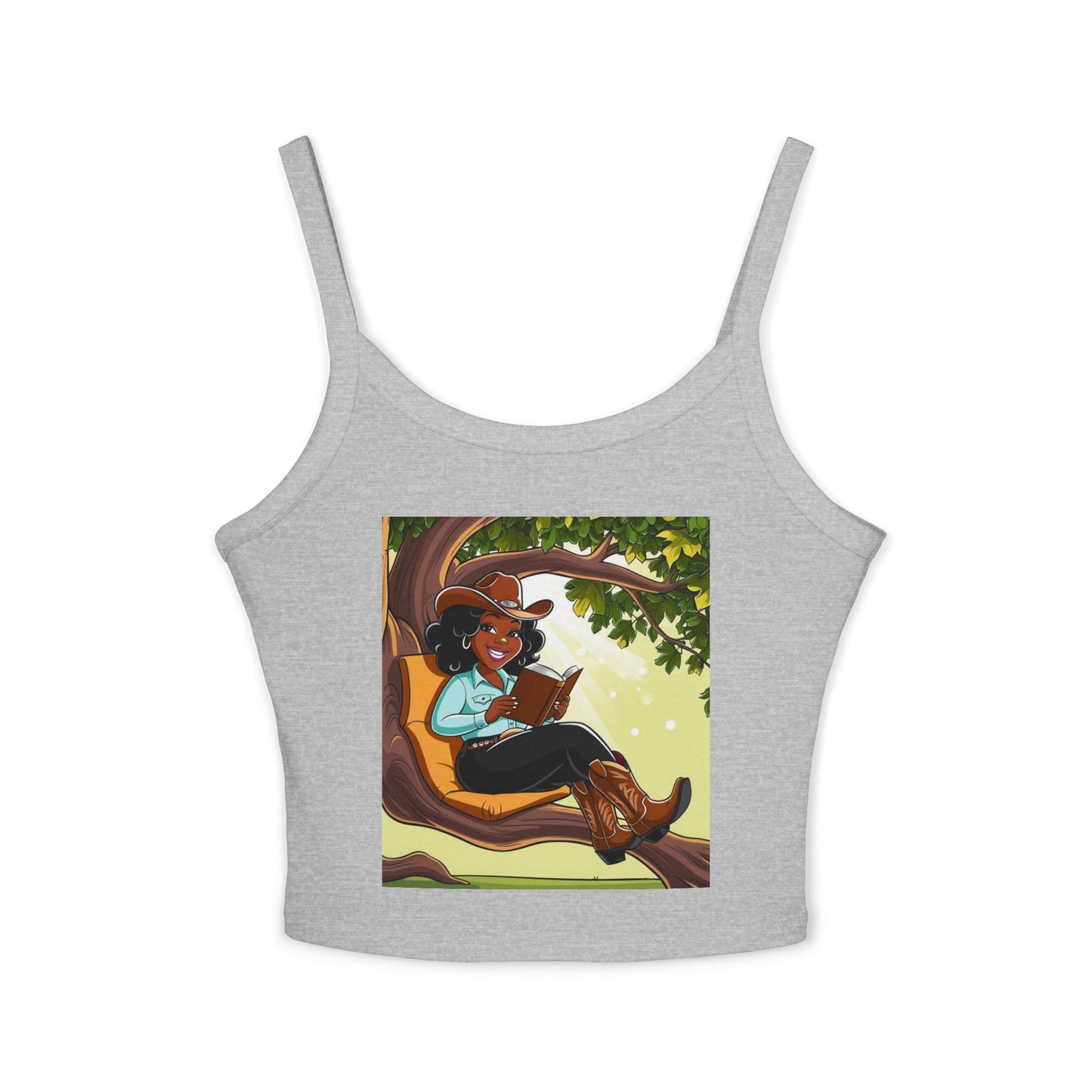 Country Nerdin' Spaghetti Strap Tank Top