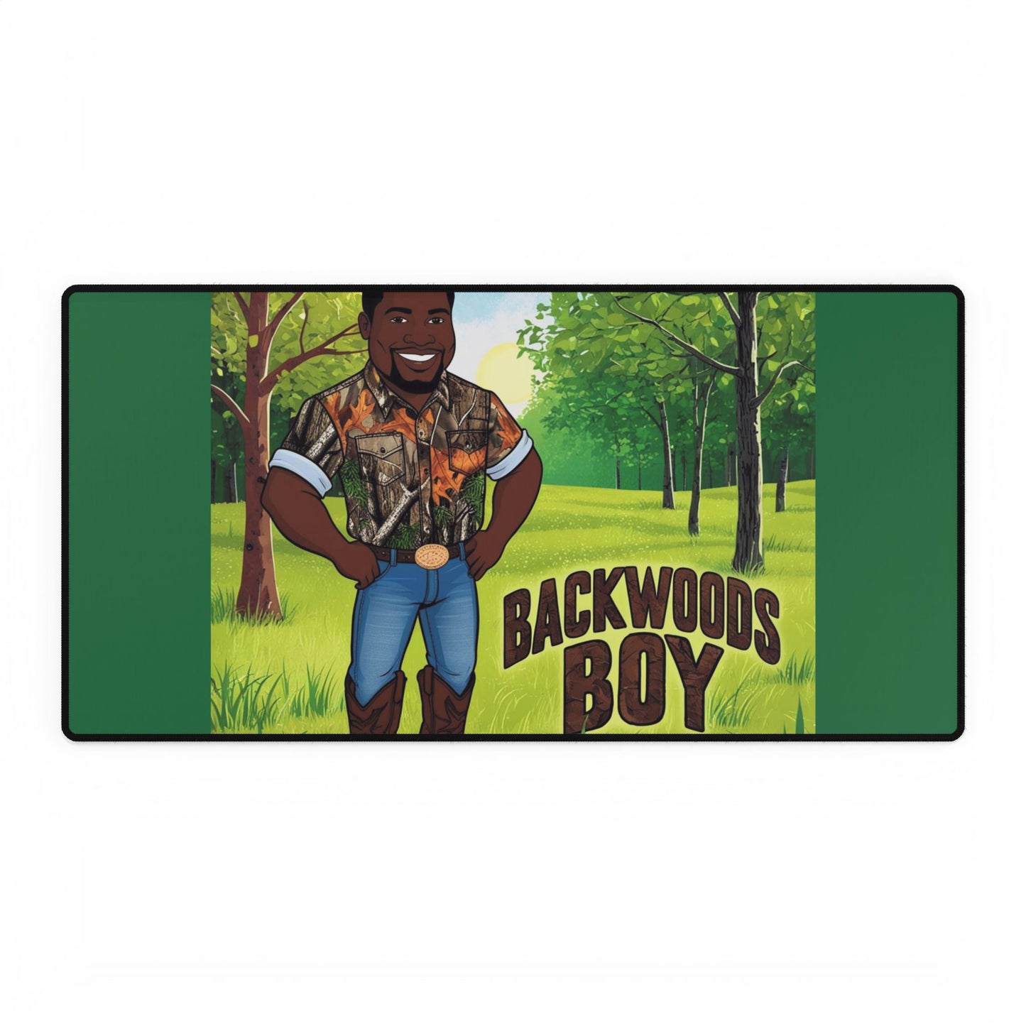 Backwoods Boy Desk Mat