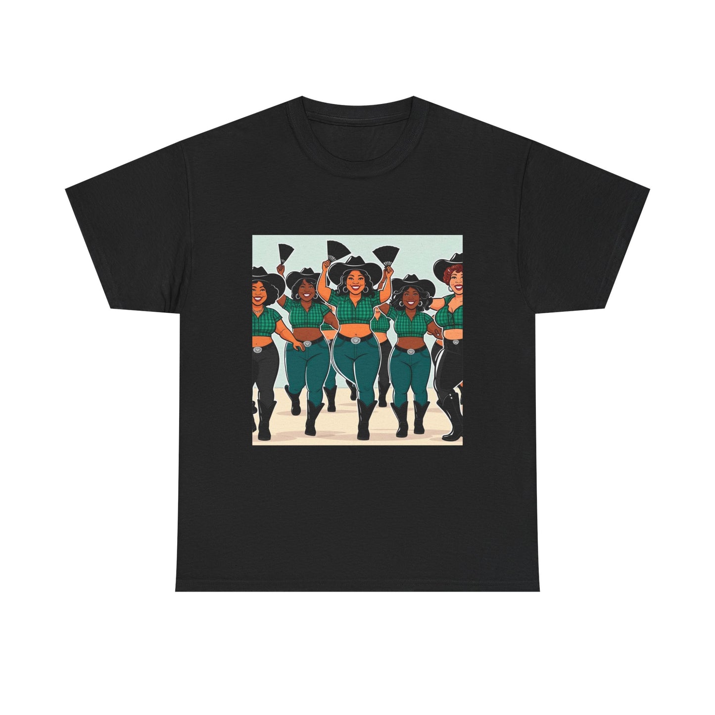 Group Dancers Tee - Unisex Cotton Shirt