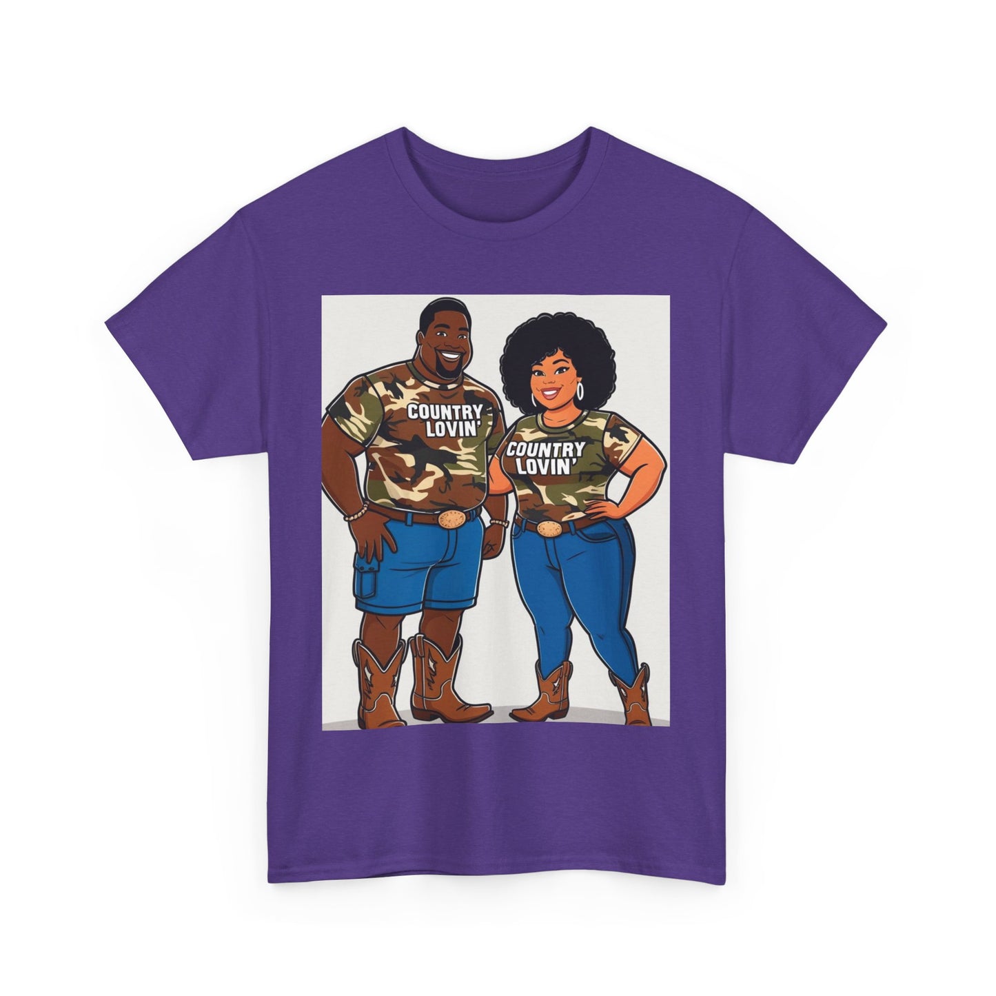 Country Lovin 2-More Colors Unisex Cotton Tee