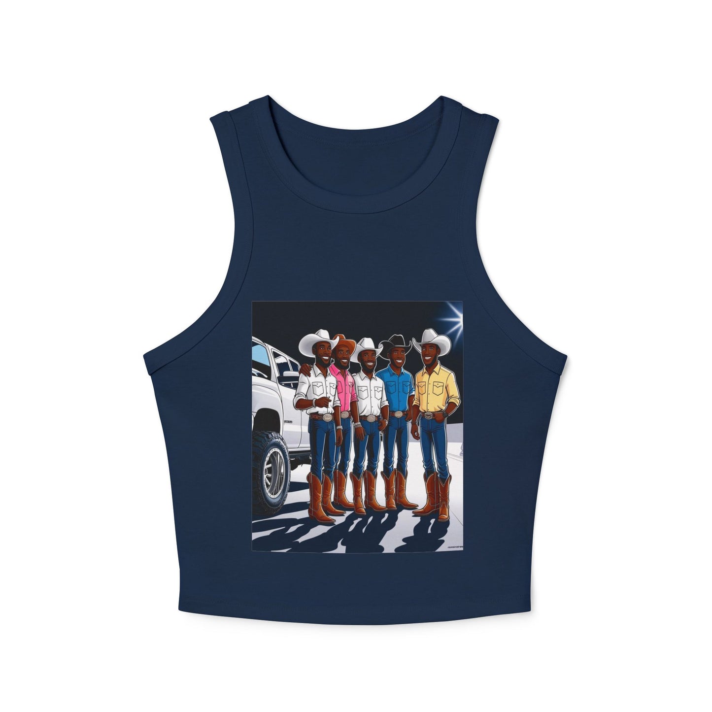 Hangin' Out Women's Micro Rib Racer Tank Top