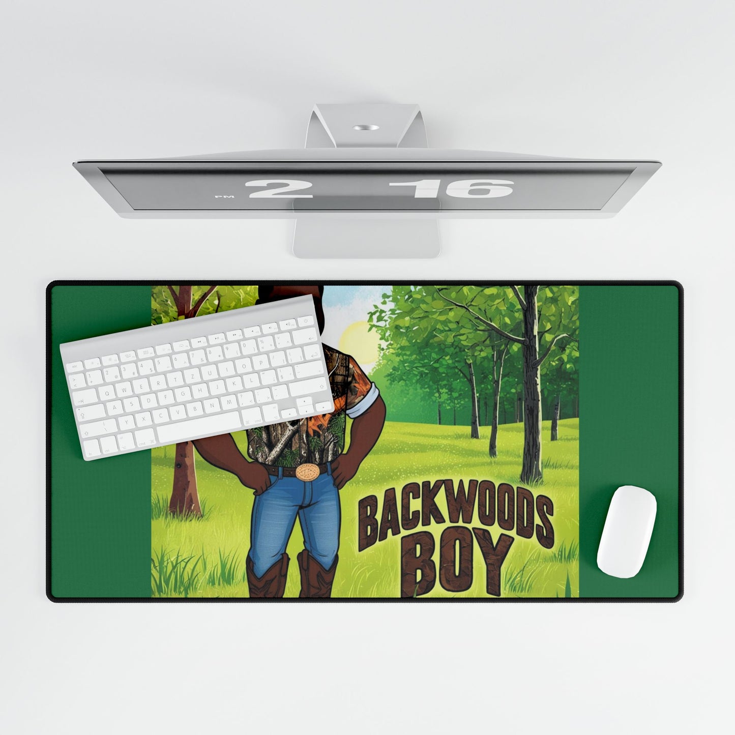 Backwoods Boy Desk Mat