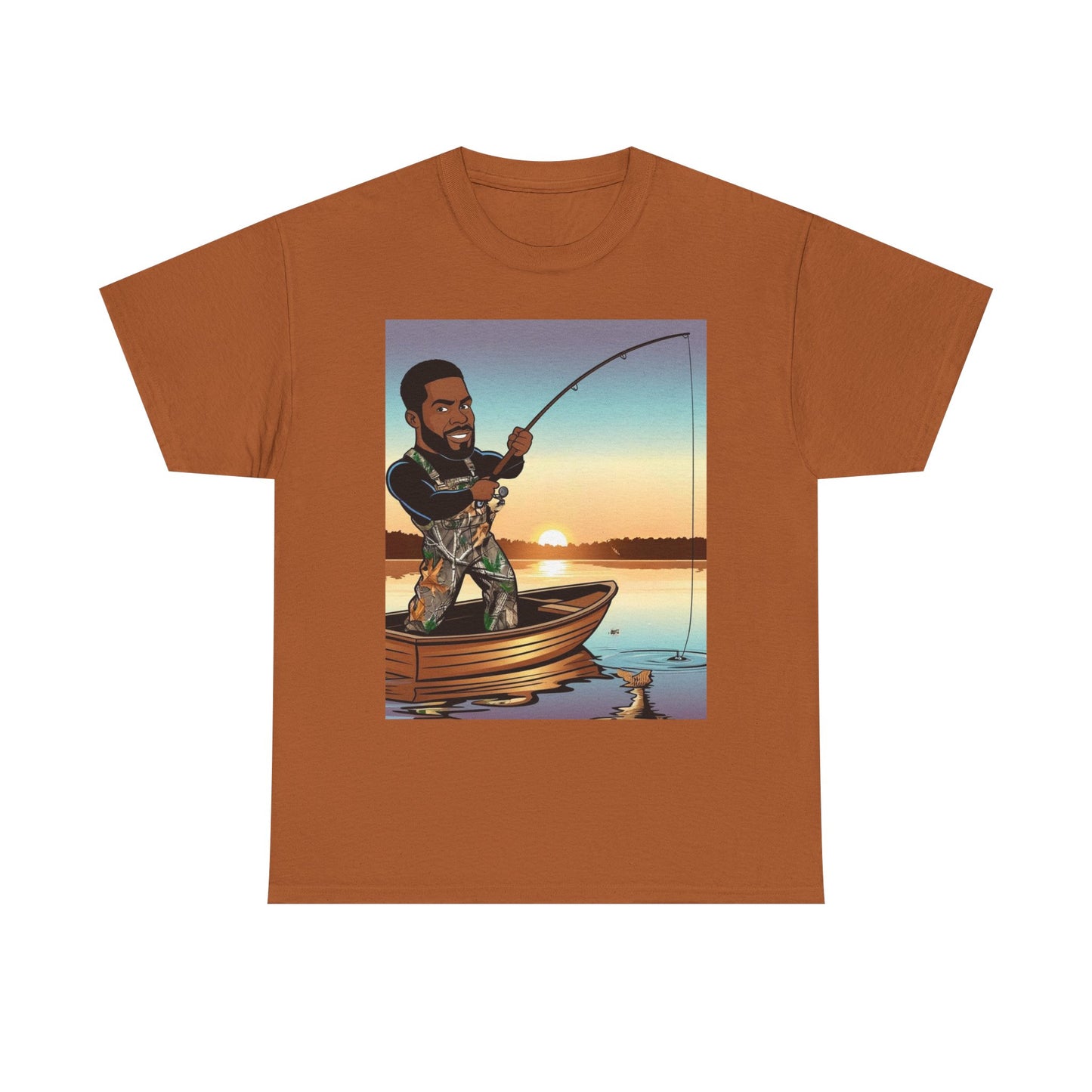 Handsome Fisherman Unisex  Cotton Tee