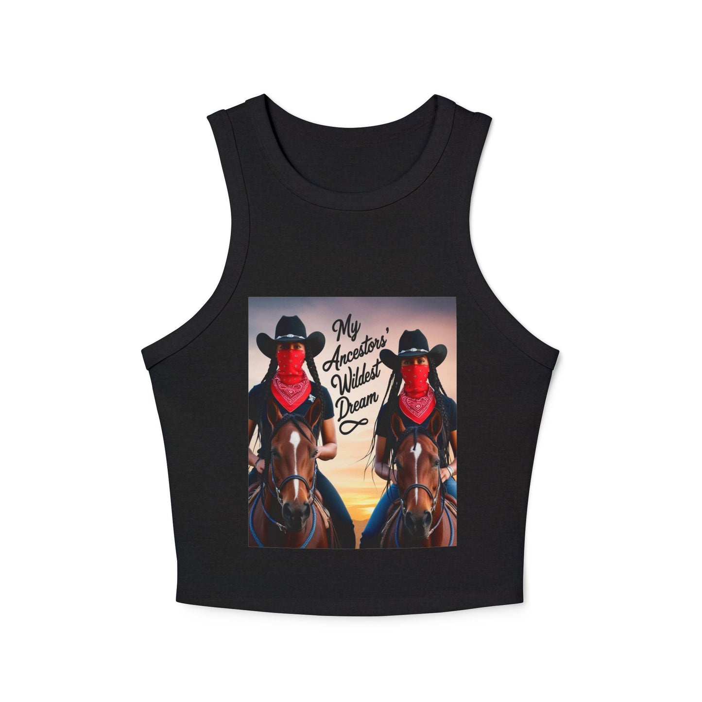 Pay Homage Women's Micro Rib Racer Tank Top