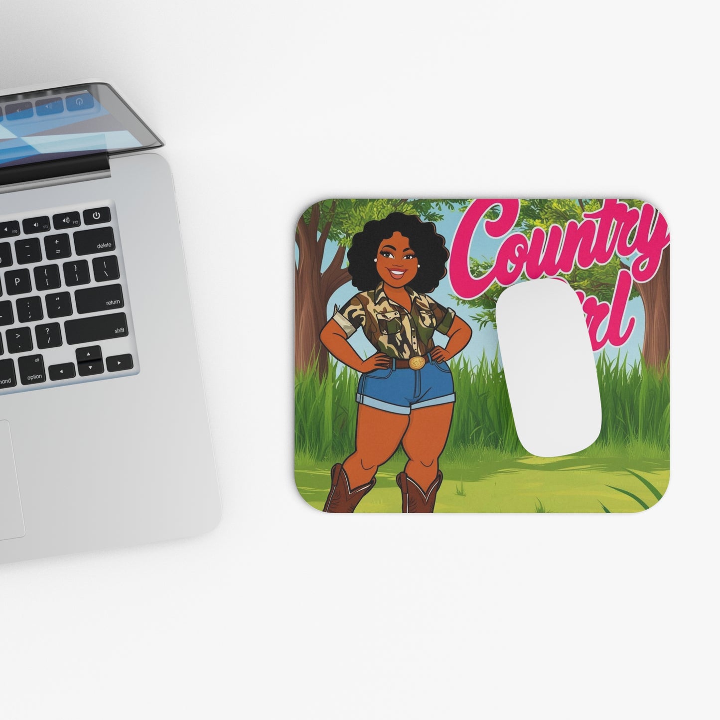 Country Girl Mouse Pad