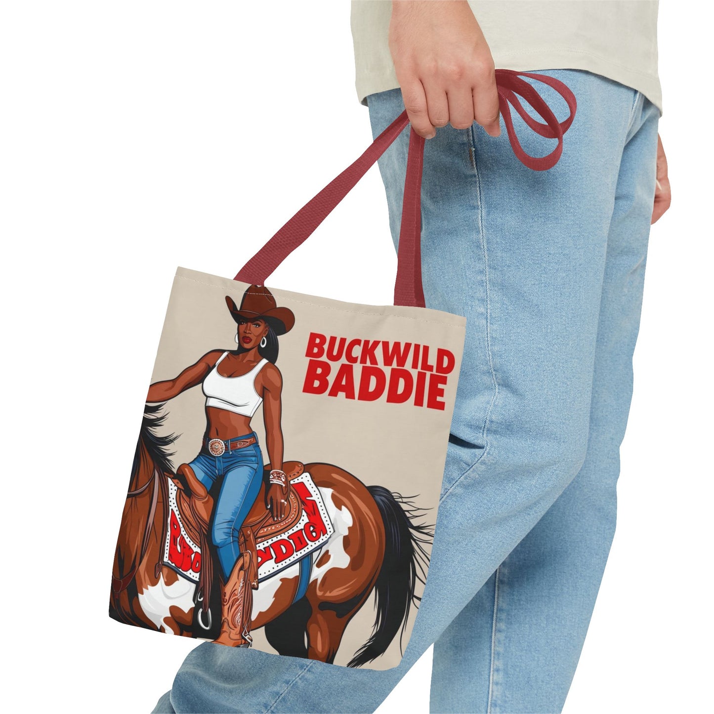 Buckwild Baddie Tote Bag