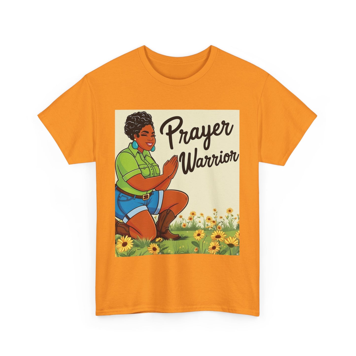 Prayer Warrior Unisex Cotton Tee